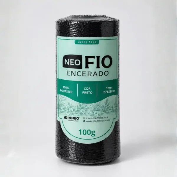 fio encerado preto